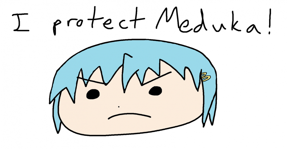 I protect Meduka!.png